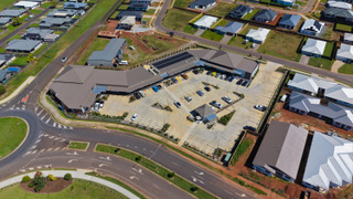 Aerial view of the new Gordonvale Medical Precinct building