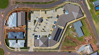 Overhead view of Gordonvale Medical Precinct